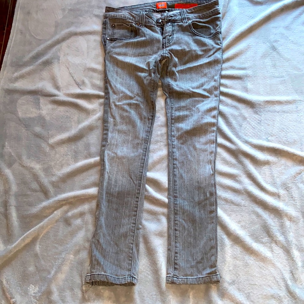 Dickies grey skinny jeans size 11